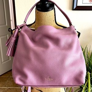 Kate spade lilac leather purse